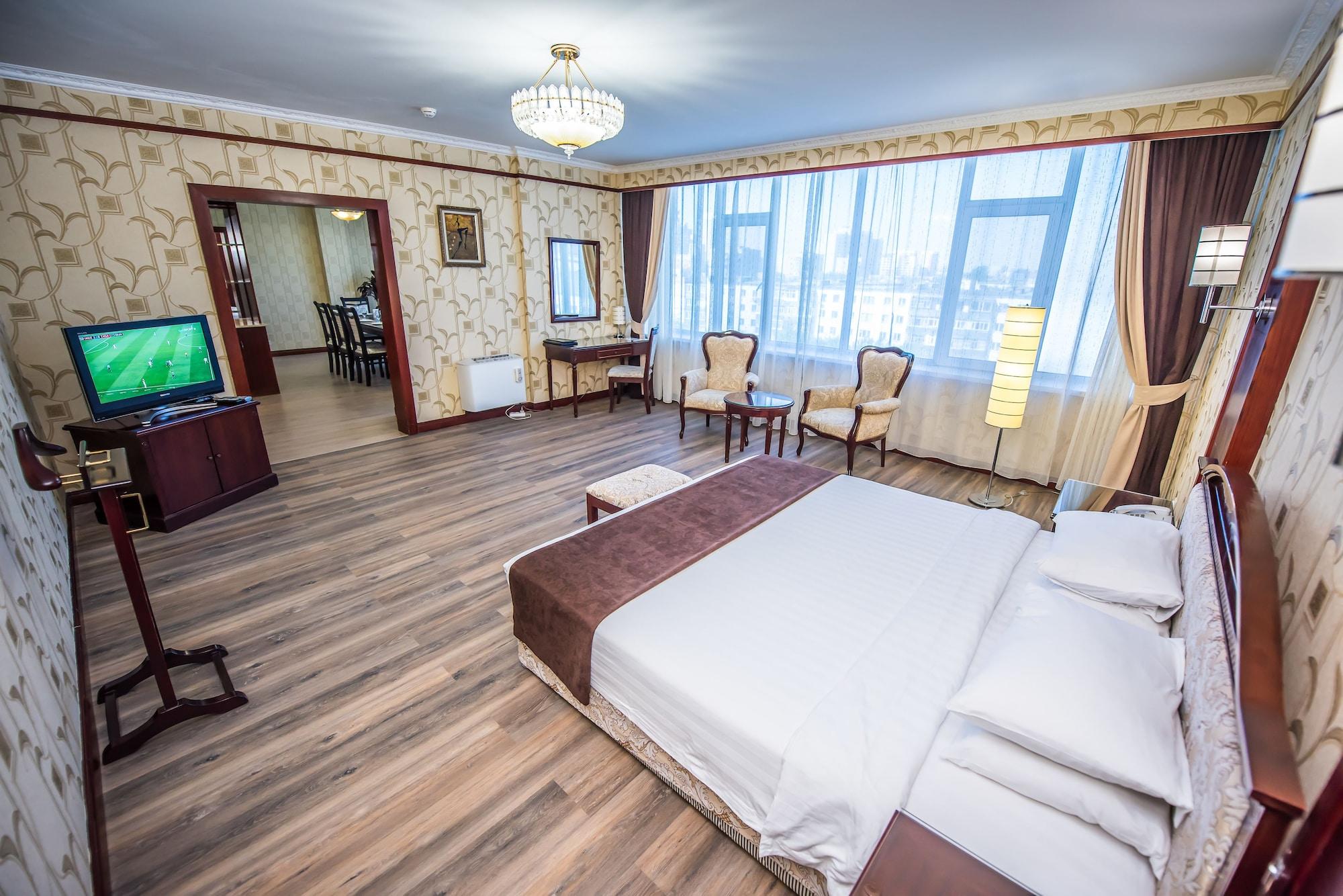 G Empire Hotel Asztana Kültér fotó