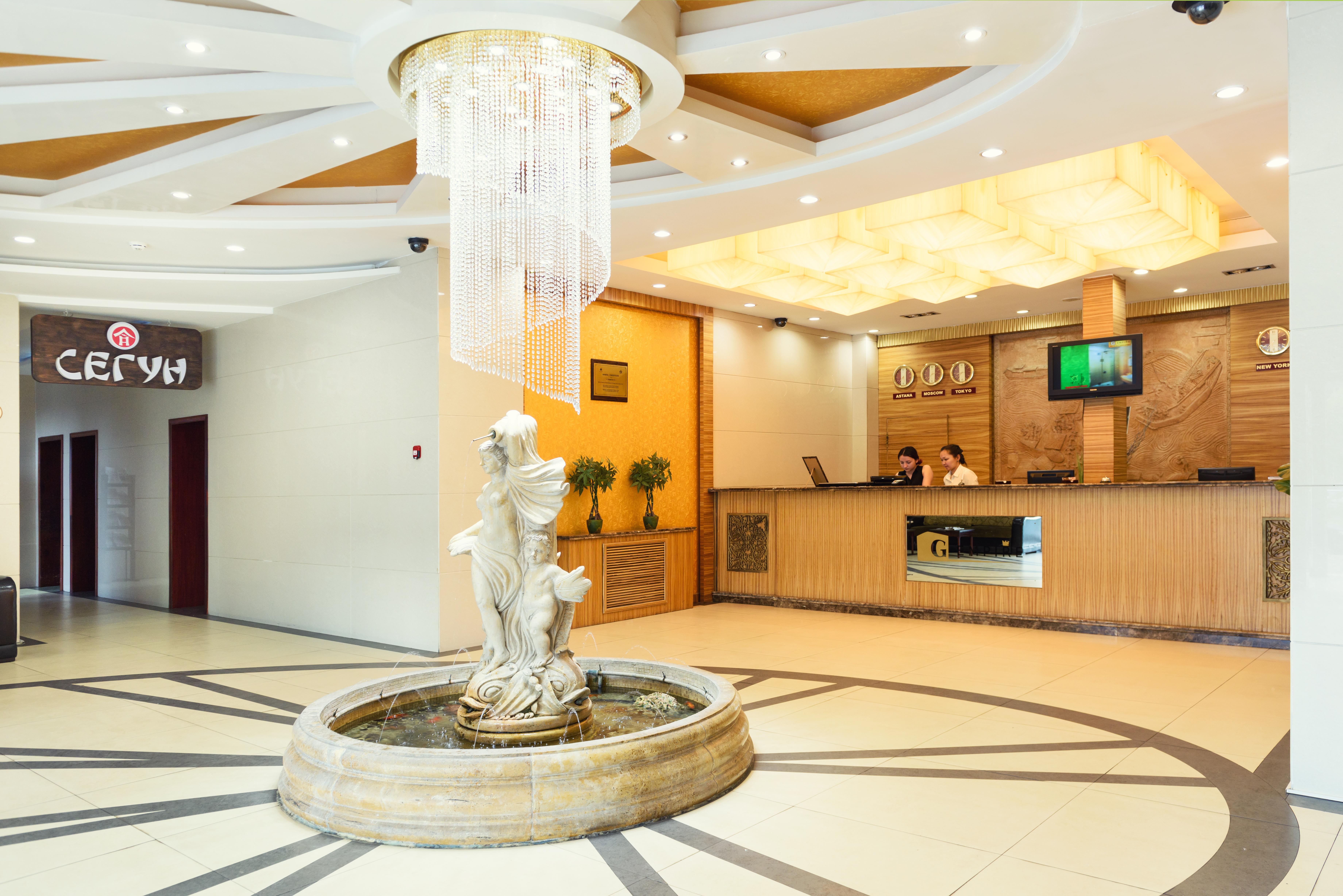 G Empire Hotel Asztana Kültér fotó
